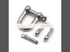 Японский стиль Нержавеющая сталь D оковы Строительство Промышленные морские оковы